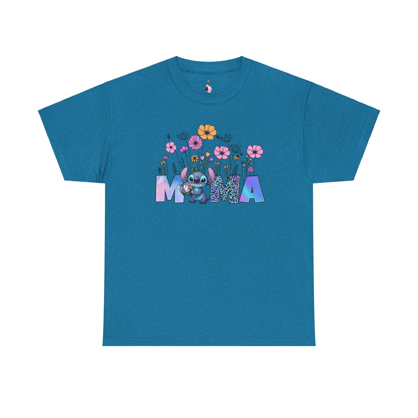 Alien Floral Mama - Unisex Heavy Cotton Tee