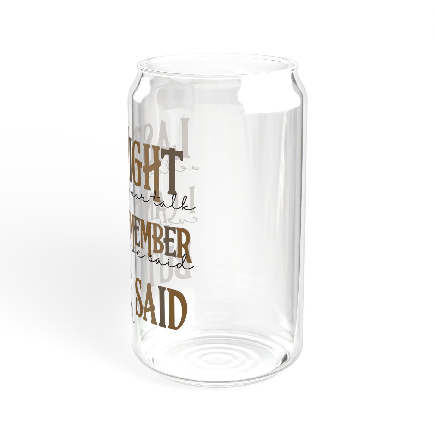 Last Night - Sipper Glass, 16oz
