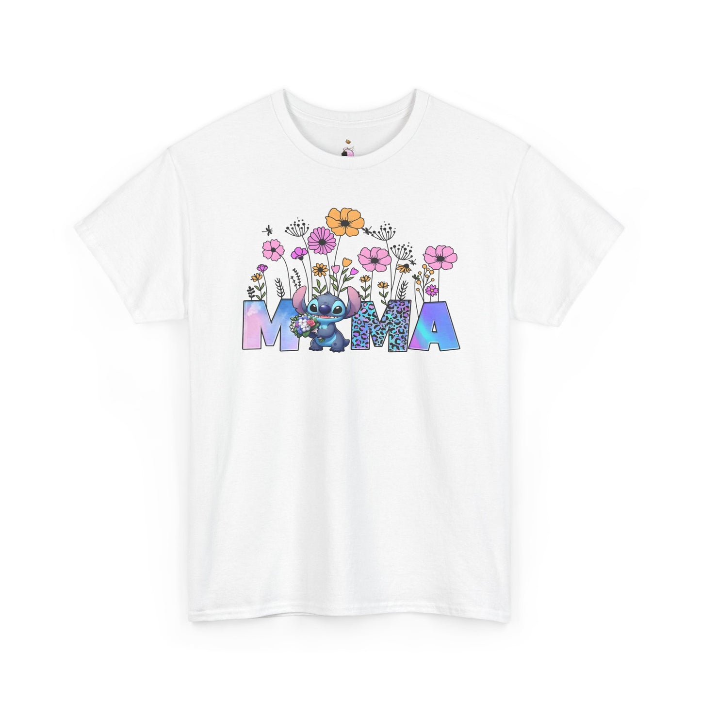 Alien Floral Mama - Unisex Heavy Cotton Tee
