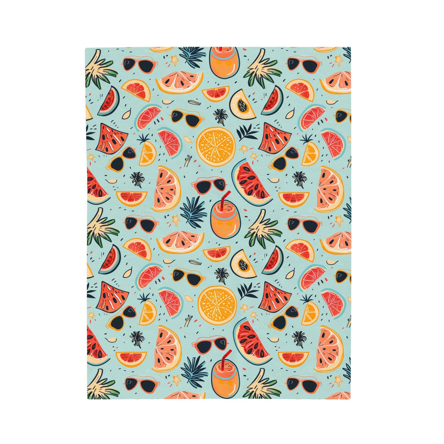 Summertime - Plush Blanket