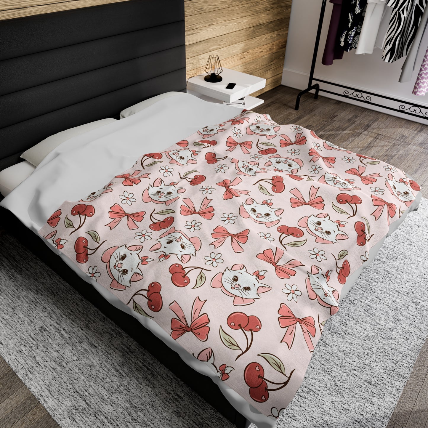 Ladies Don't Start Fights - Plush Blanket