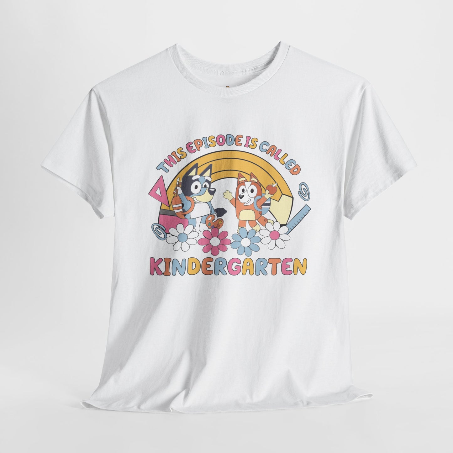 Kindergarten Pups - Unisex Heavy Cotton Tee