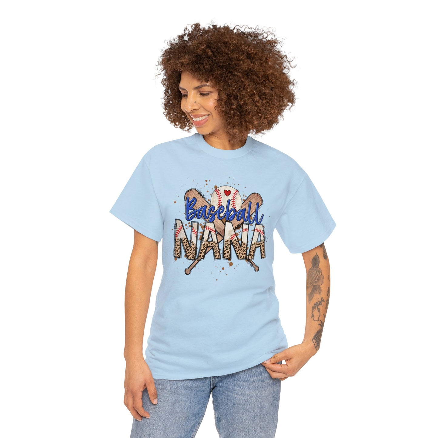 Baseball Nana - Unisex Heavy Cotton Tee