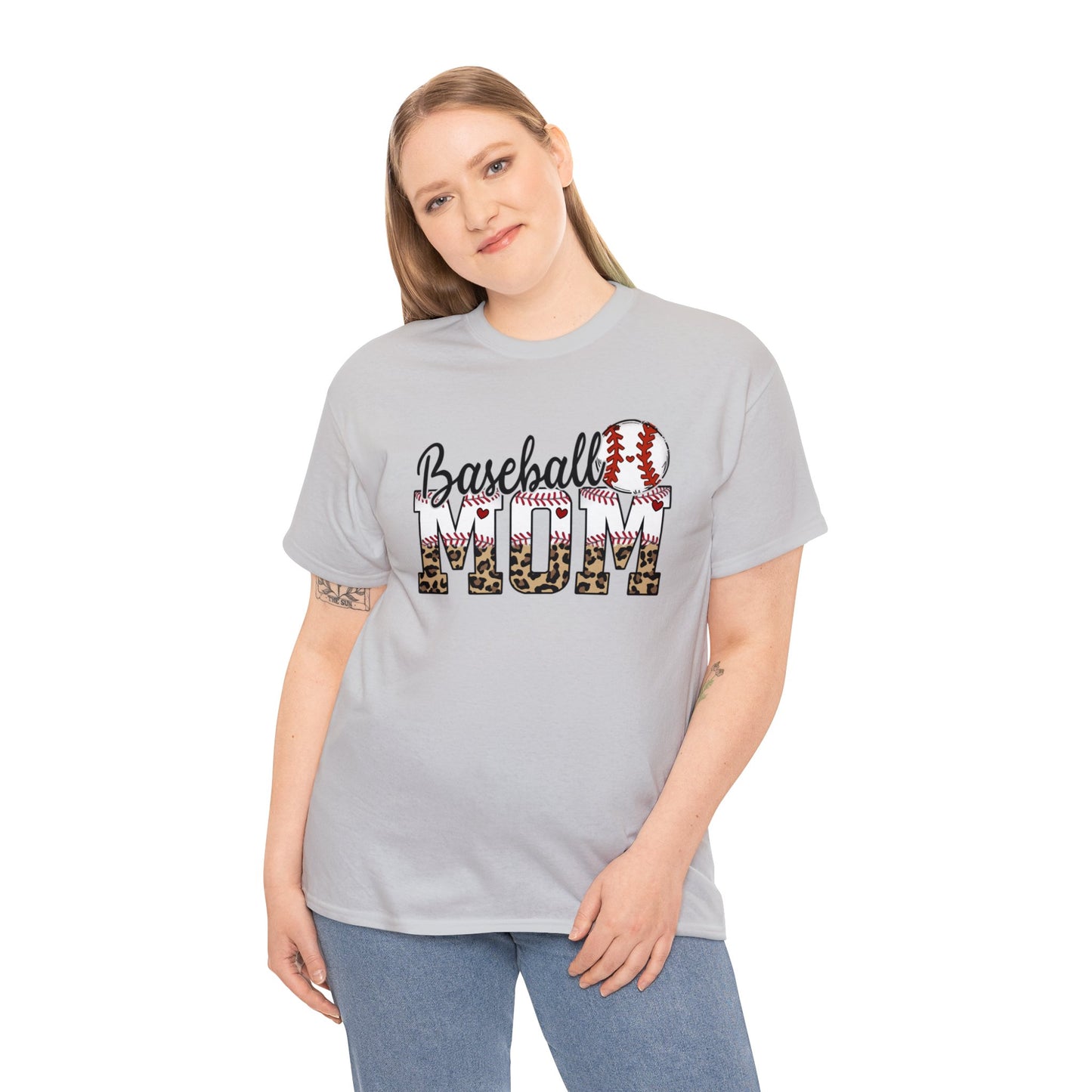 Baseball Mom - Unisex Heavy Cotton Tee