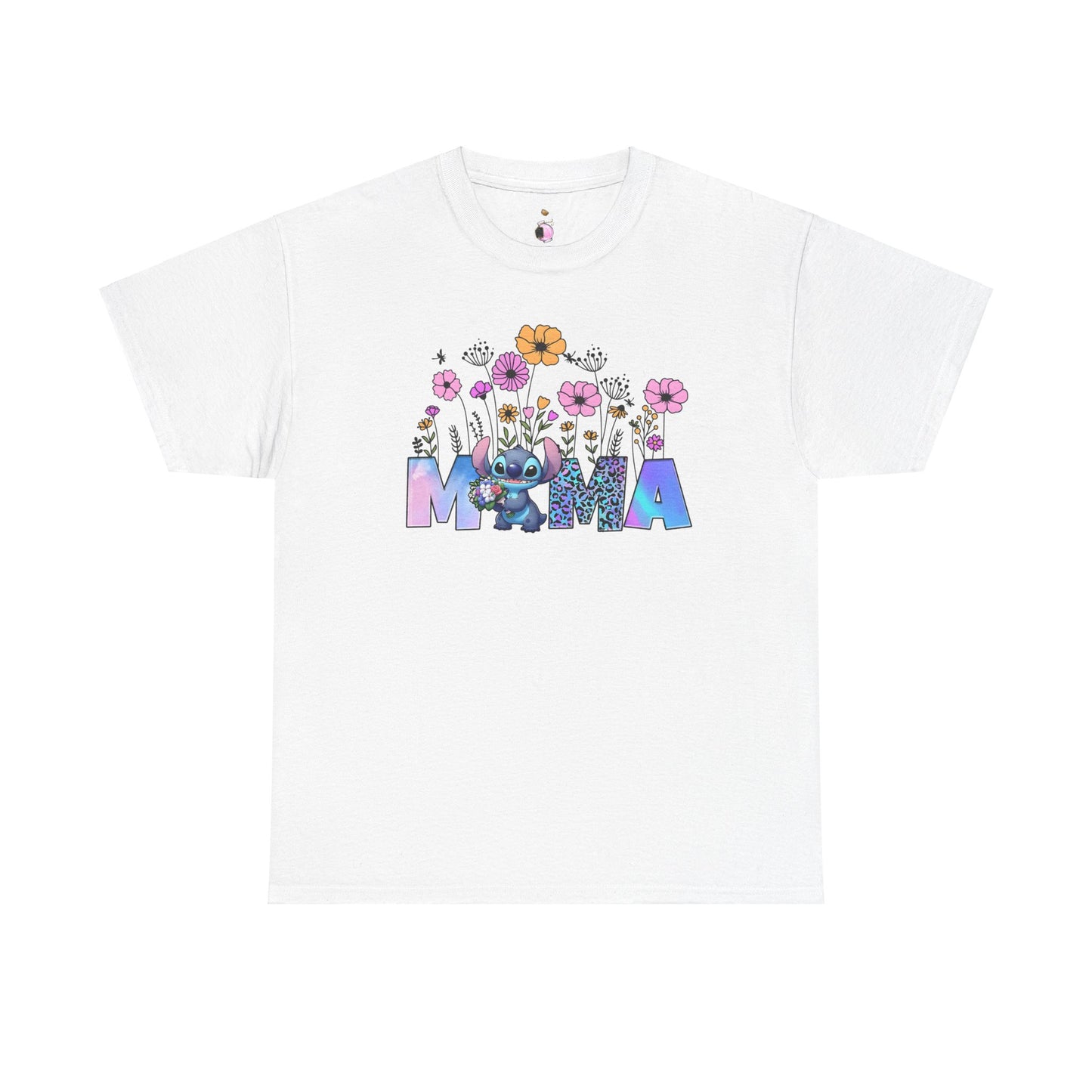 Alien Floral Mama - Unisex Heavy Cotton Tee
