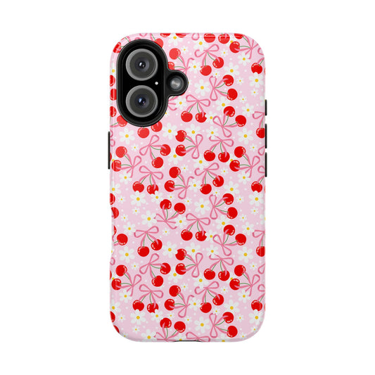 Coquette Cherry  -  Tough Phone Cases