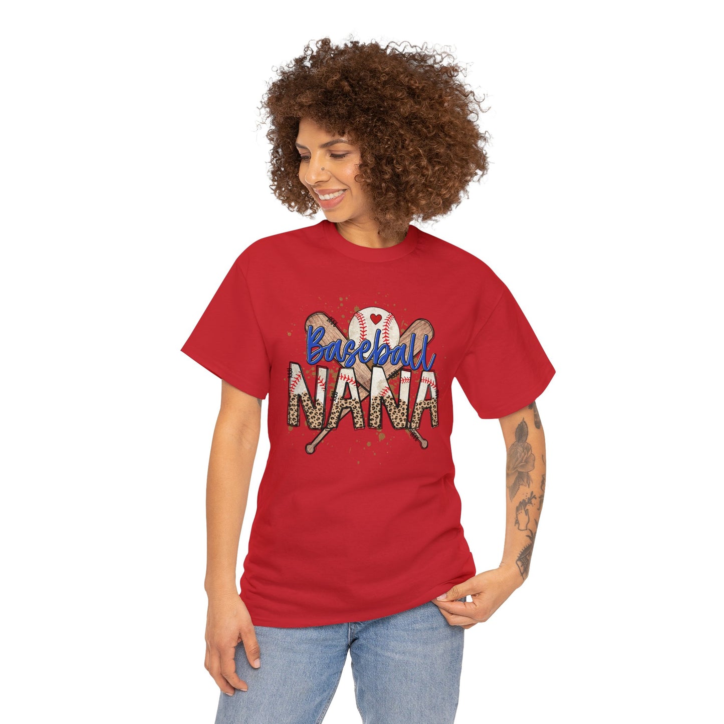 Baseball Nana - Unisex Heavy Cotton Tee