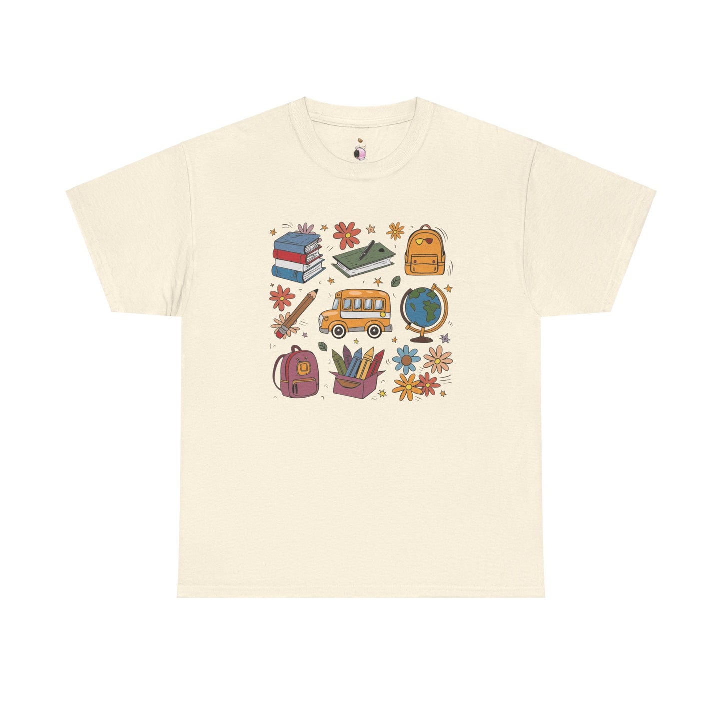 School Vibes - Unisex Heavy Cotton Tee