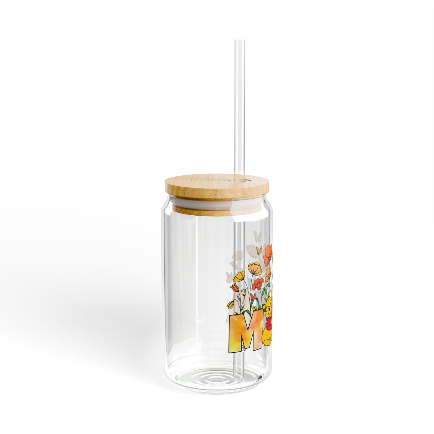 Yellow Bear Mama - Sipper Glass, 16oz