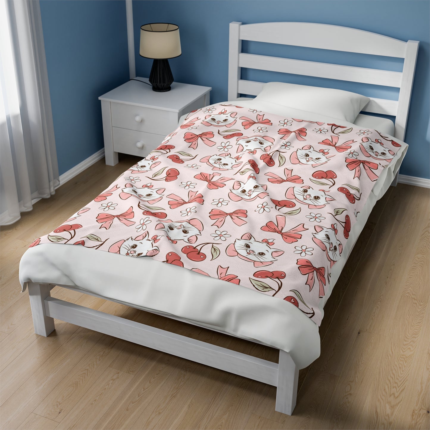 Ladies Don't Start Fights - Plush Blanket