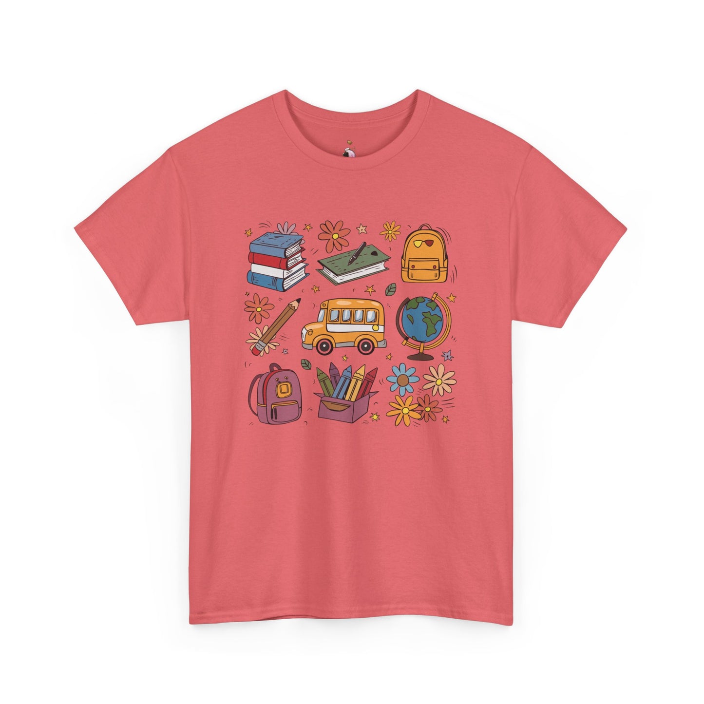 School Vibes - Unisex Heavy Cotton Tee