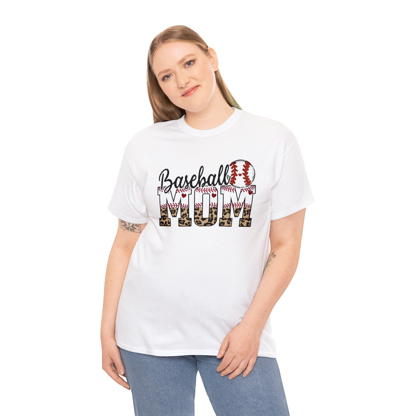 Baseball Mom - Unisex Heavy Cotton Tee