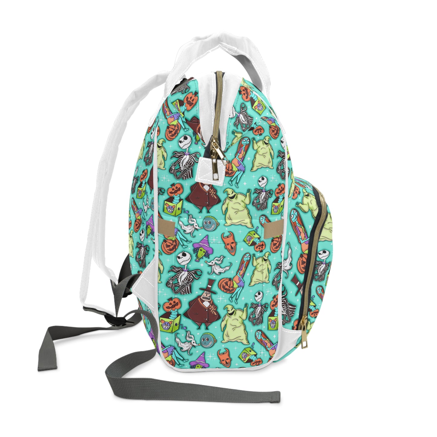 Teal Nightmare - NBC - Diaper Backpack