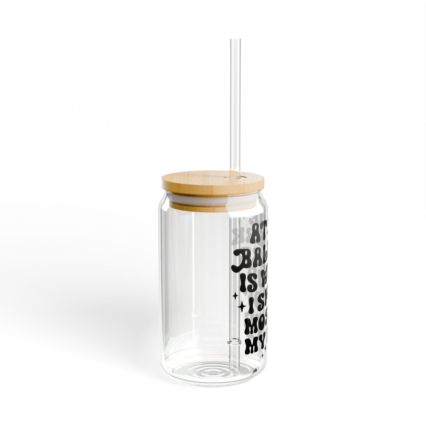 At The ballpark - Sipper Glass, 16oz