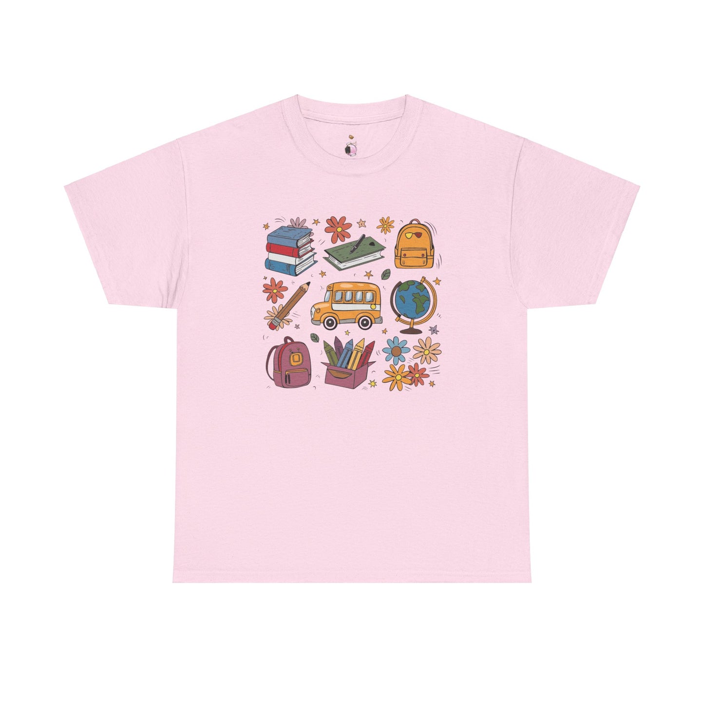 School Vibes - Unisex Heavy Cotton Tee
