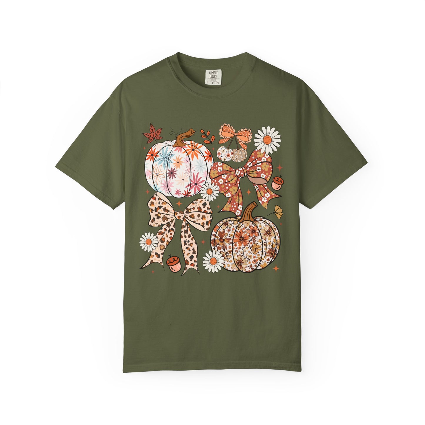 Pumpkins and Bows Tee