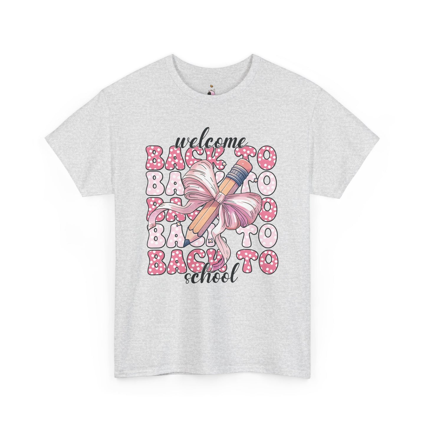 Welcome Back To School - Unisex Heavy Cotton Tee