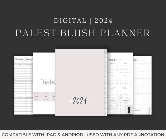 2024 Palest Blush - Digital Planner