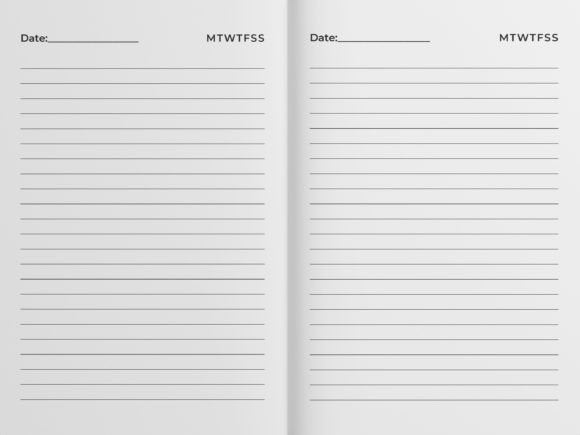 Lined Notebook - Digital