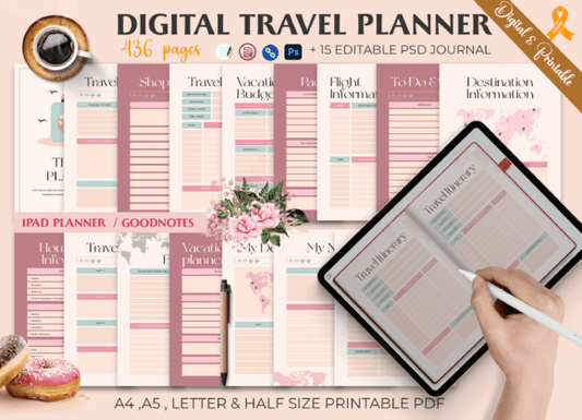 Travel - Digital Planner