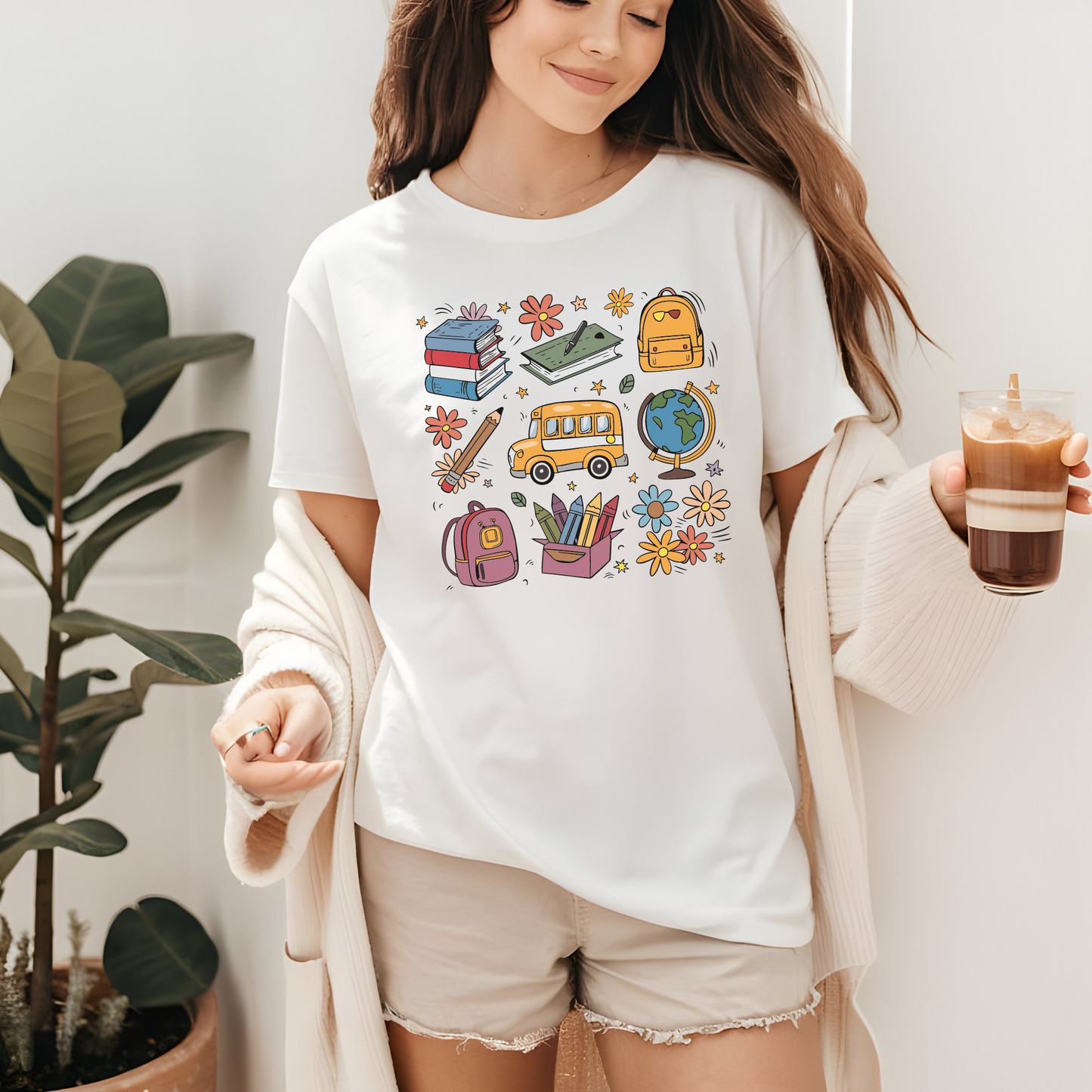 School Vibes - Unisex Heavy Cotton Tee