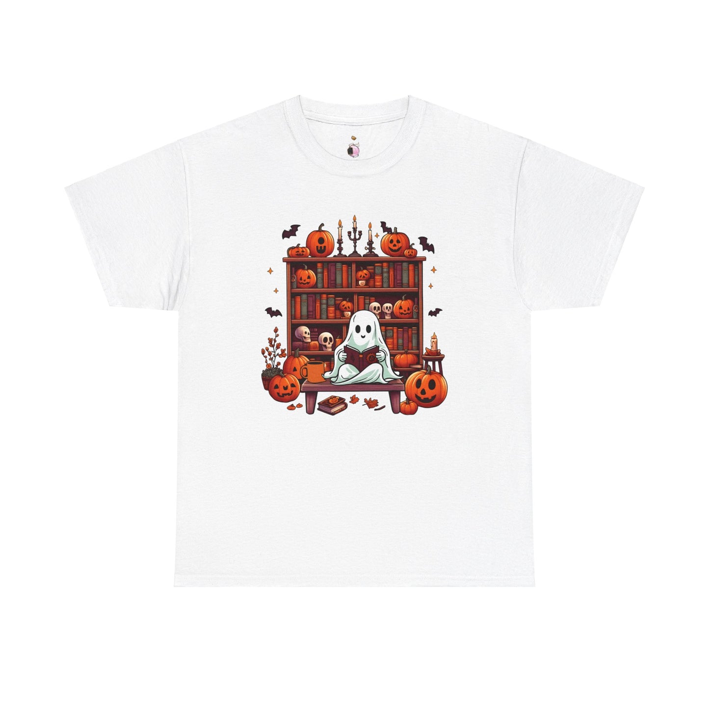 Boo-kworm Ghost Tee - Halloween Shirt