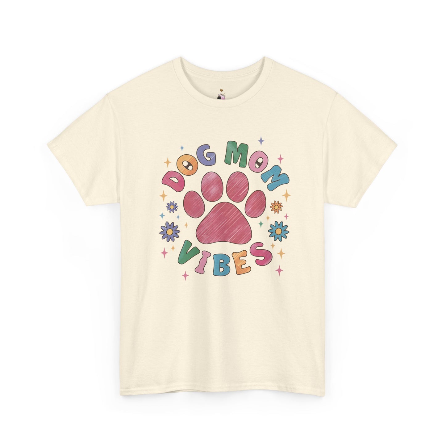 Dog Mom Vibes - Unisex Heavy Cotton Tee