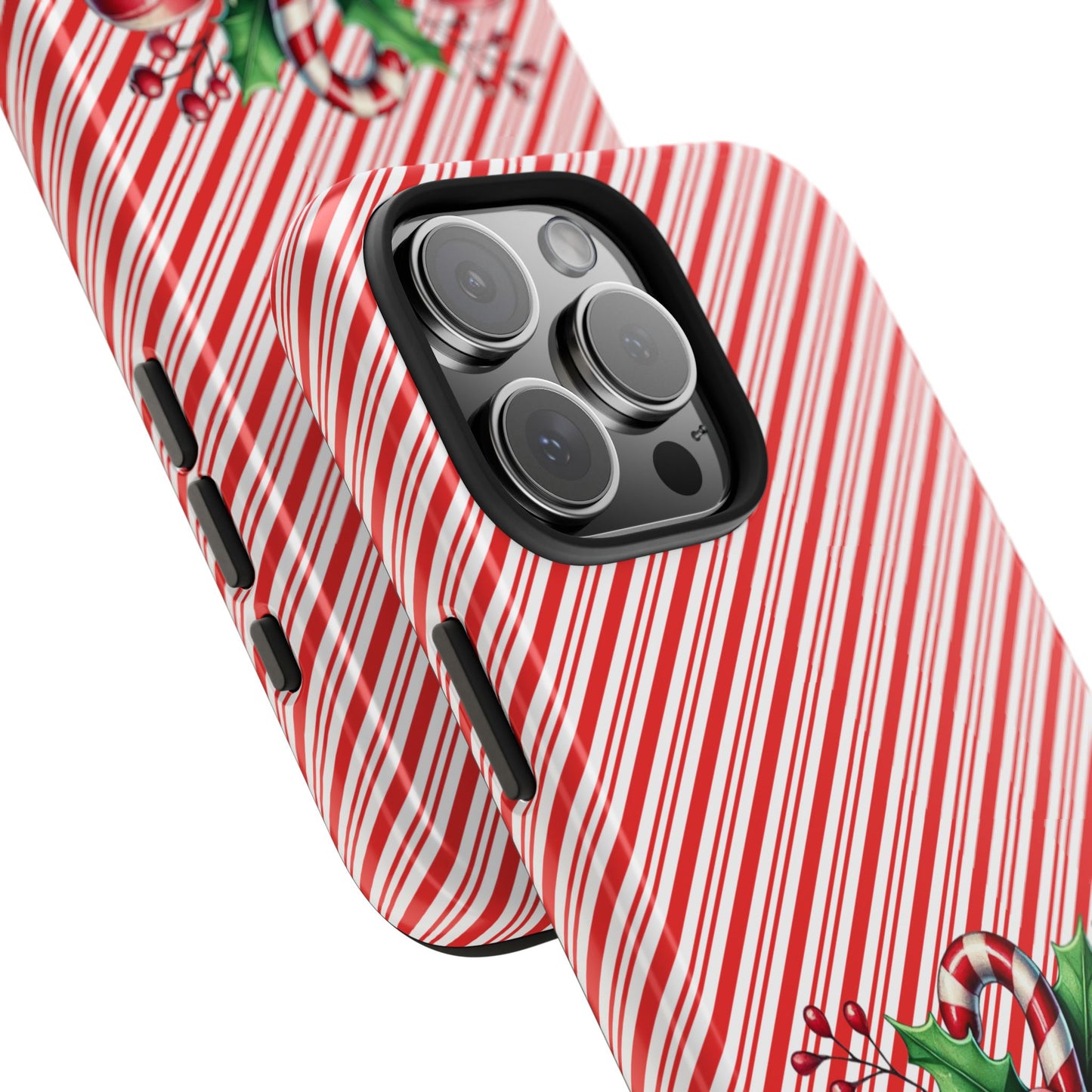 Candy Cane Bow - Christmas  -  Tough Phone Cases