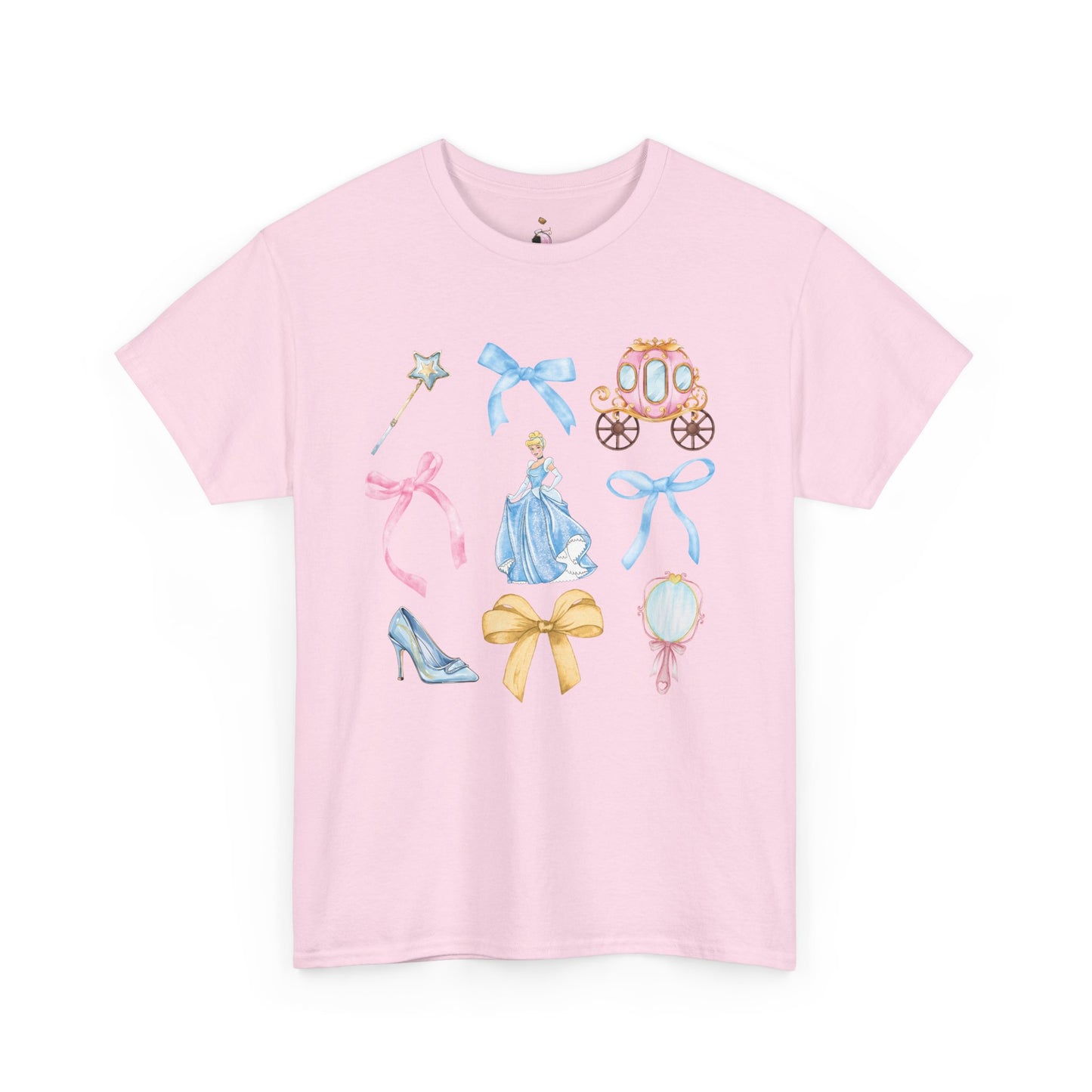 Glass Slipper Coquette - Unisex Heavy Cotton Tee