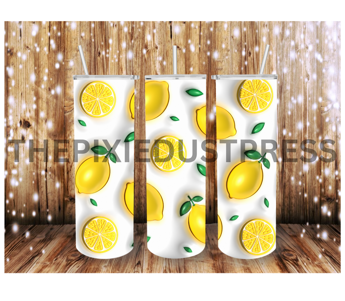 Puffy Lemons -  20 oz Tumbler