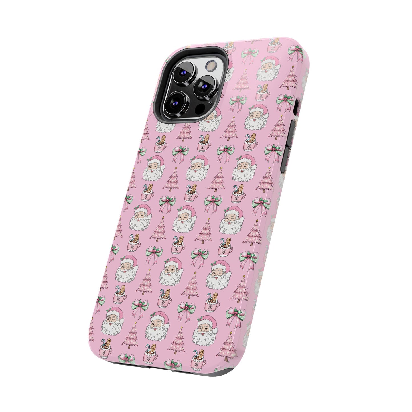 Pink Santa -  Tough Phone Cases