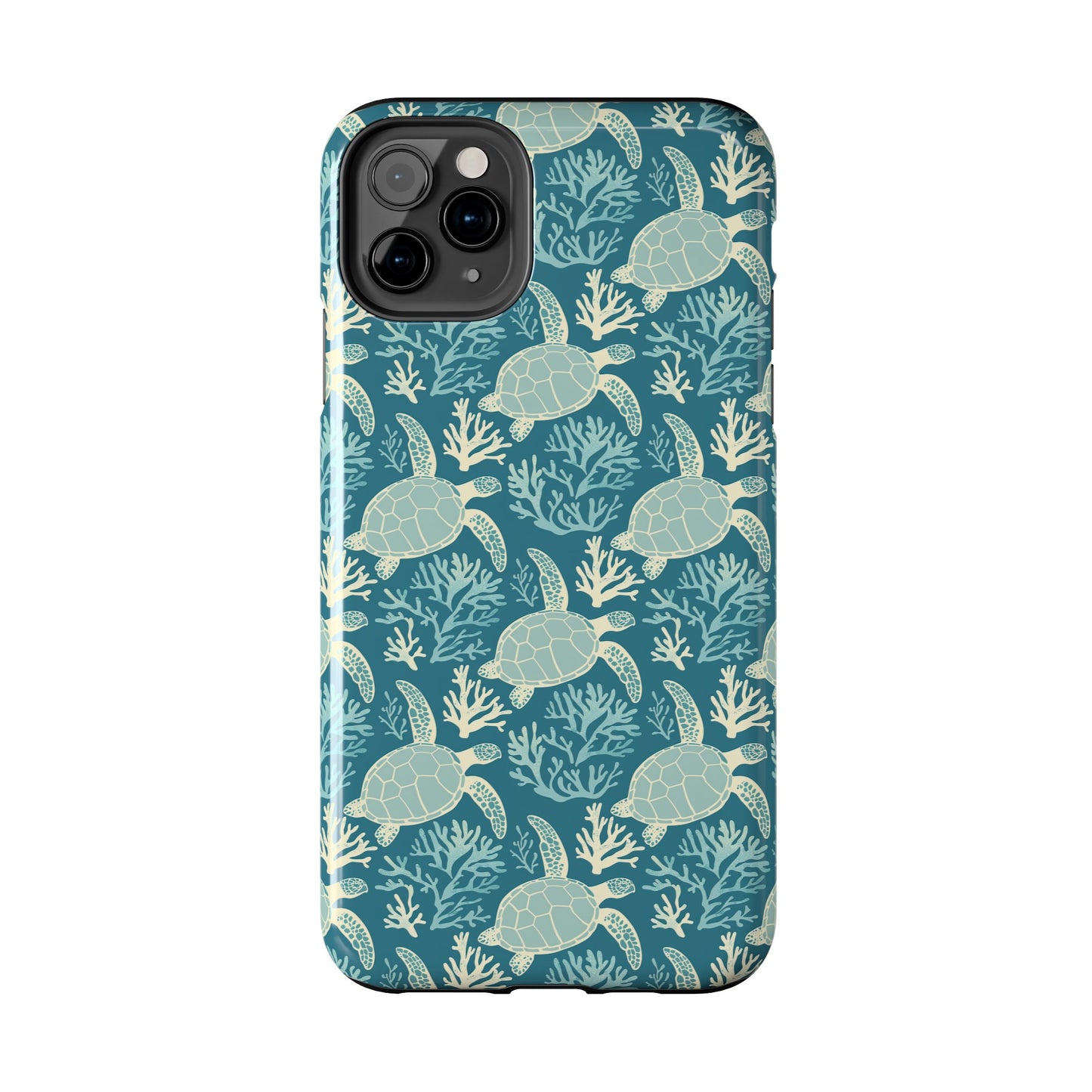 Blue Sea Turtle  - Tough Phone Cases