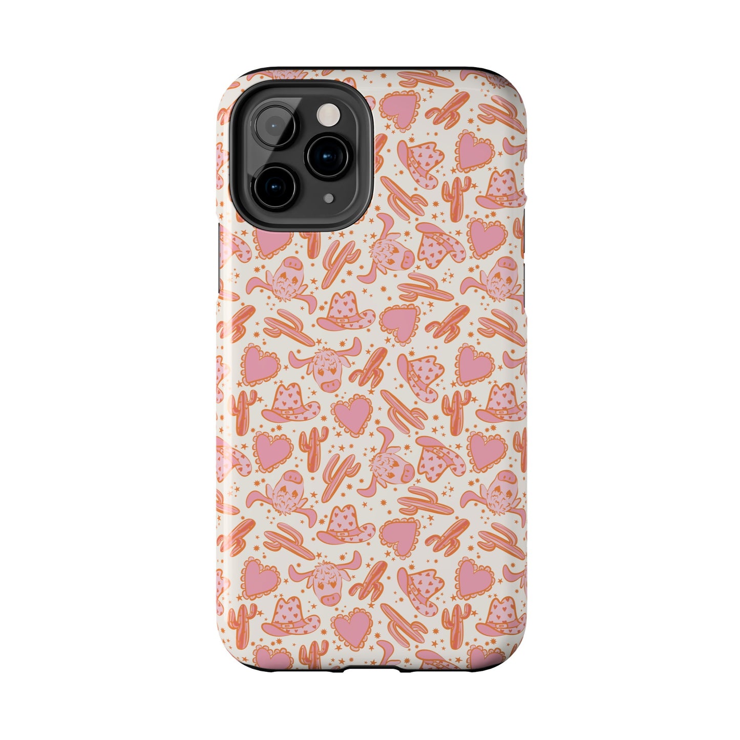 Pink Western Cowgirl  - Tough Phone Cases