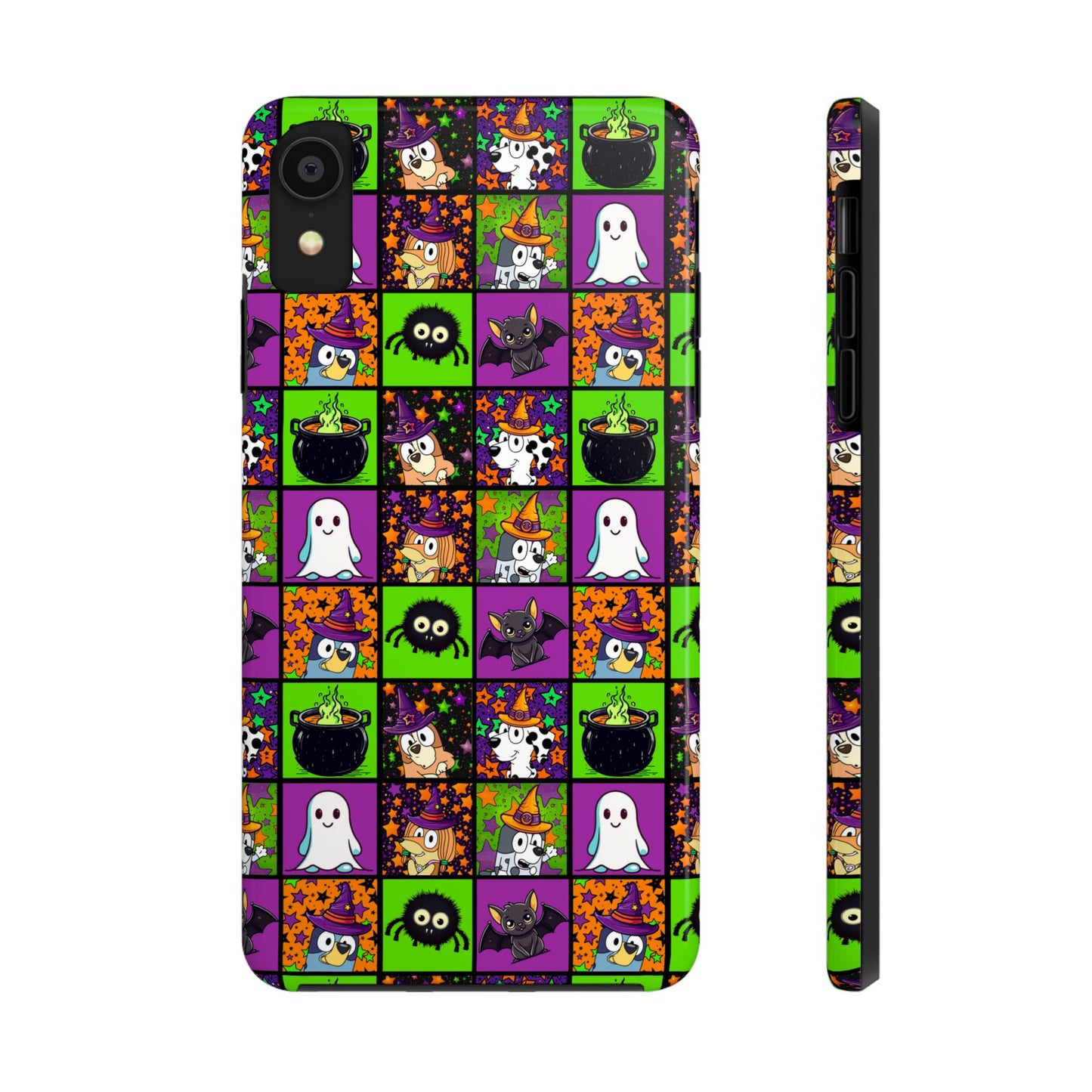 Blue Pup Halloween -  Tough Phone Cases