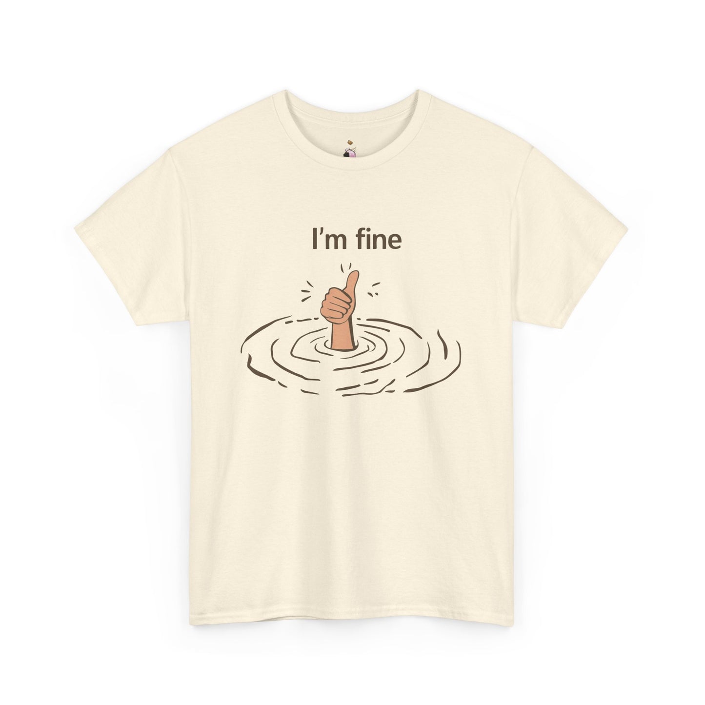 I'm Fine - Unisex Heavy Cotton Tee