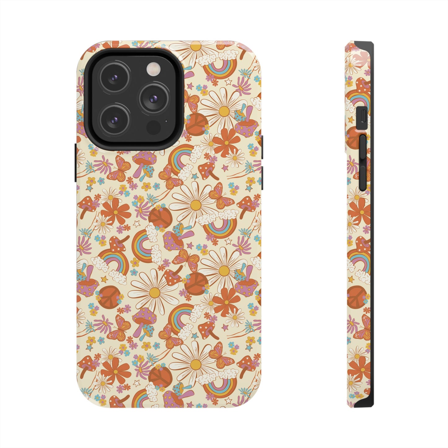 Hippie Floral - Tough Phone Cases