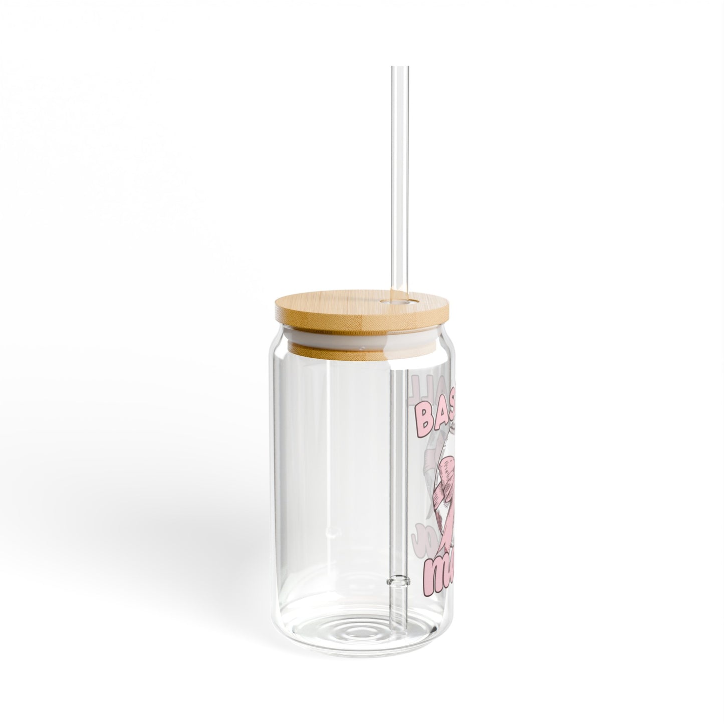 Baseball Mama - Sipper Glass, 16oz