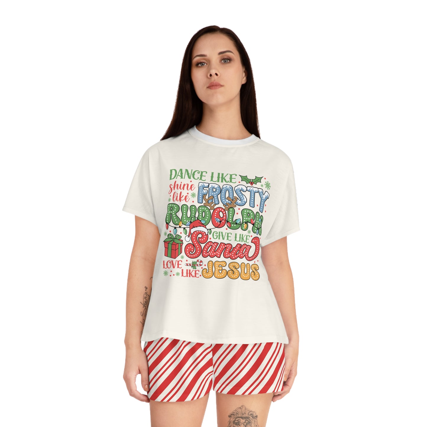 Dance Like Frosty - Women's Short Pajama Set