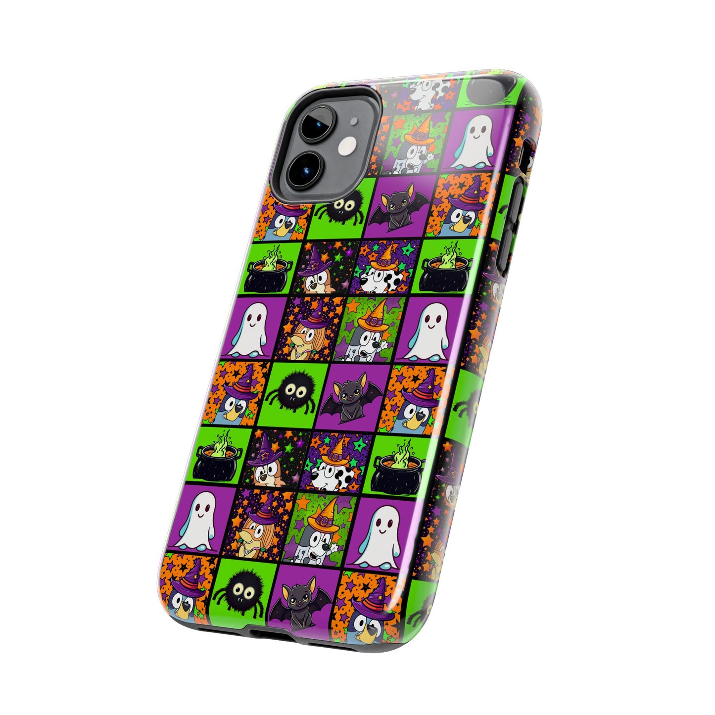 Blue Pup Halloween -  Tough Phone Cases