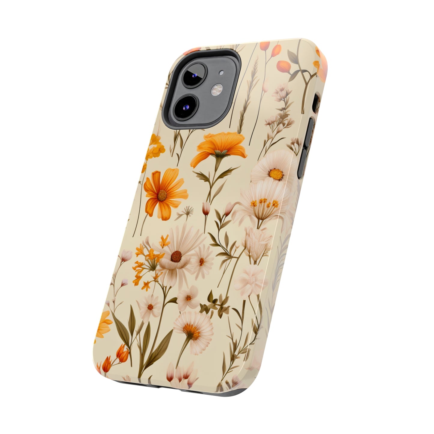 Yellow Floral - Tough Phone Cases