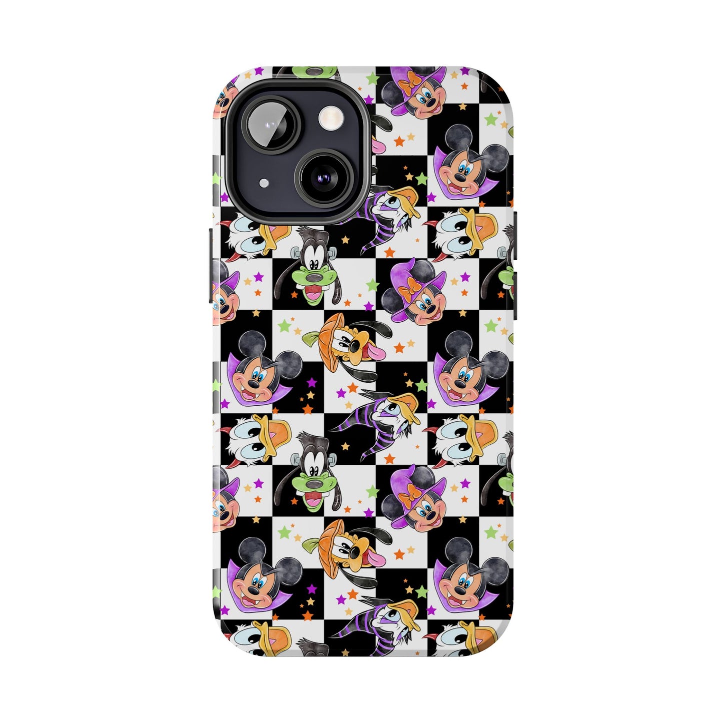 Checkered Halloween Pals  - Tough Phone Cases