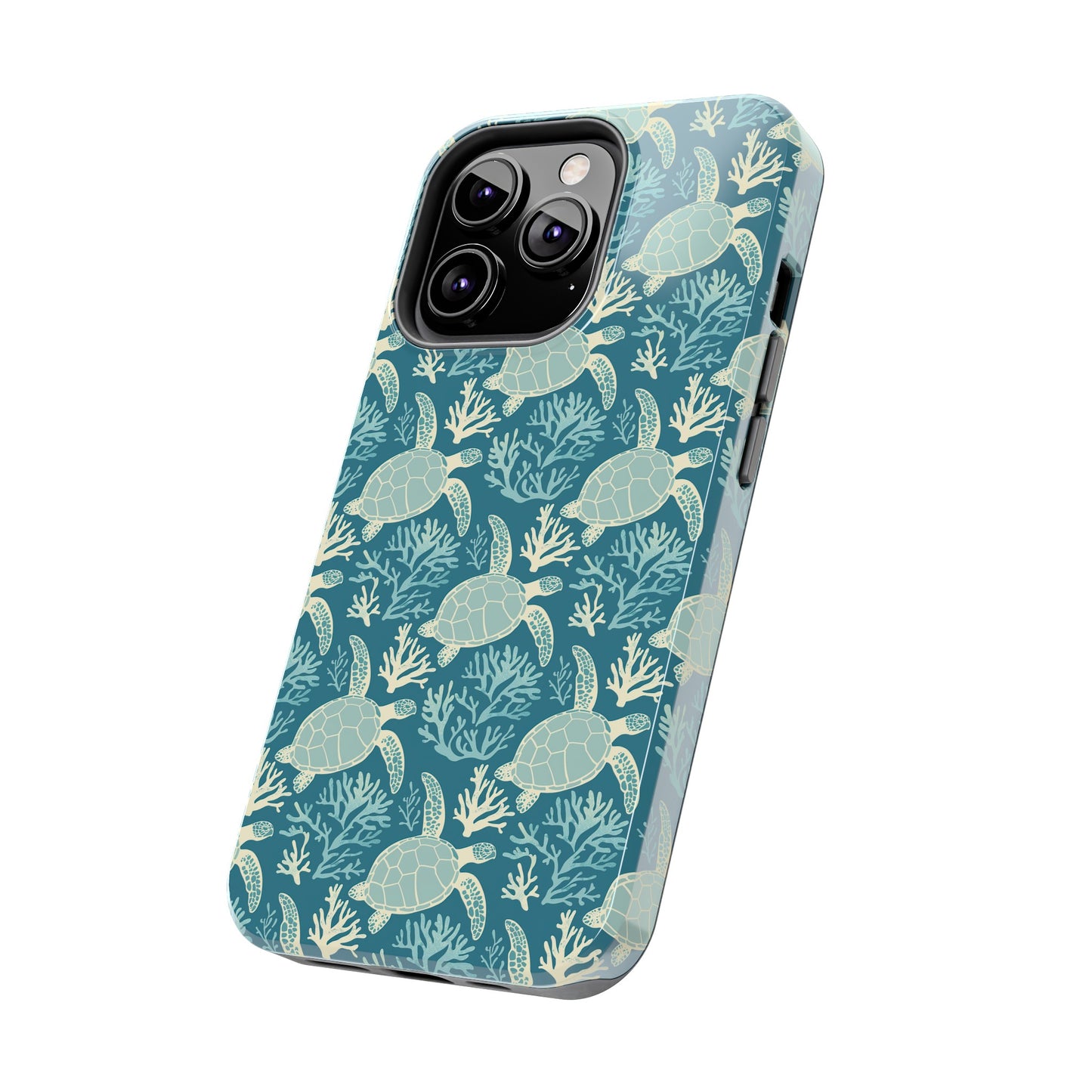 Blue Sea Turtle  - Tough Phone Cases