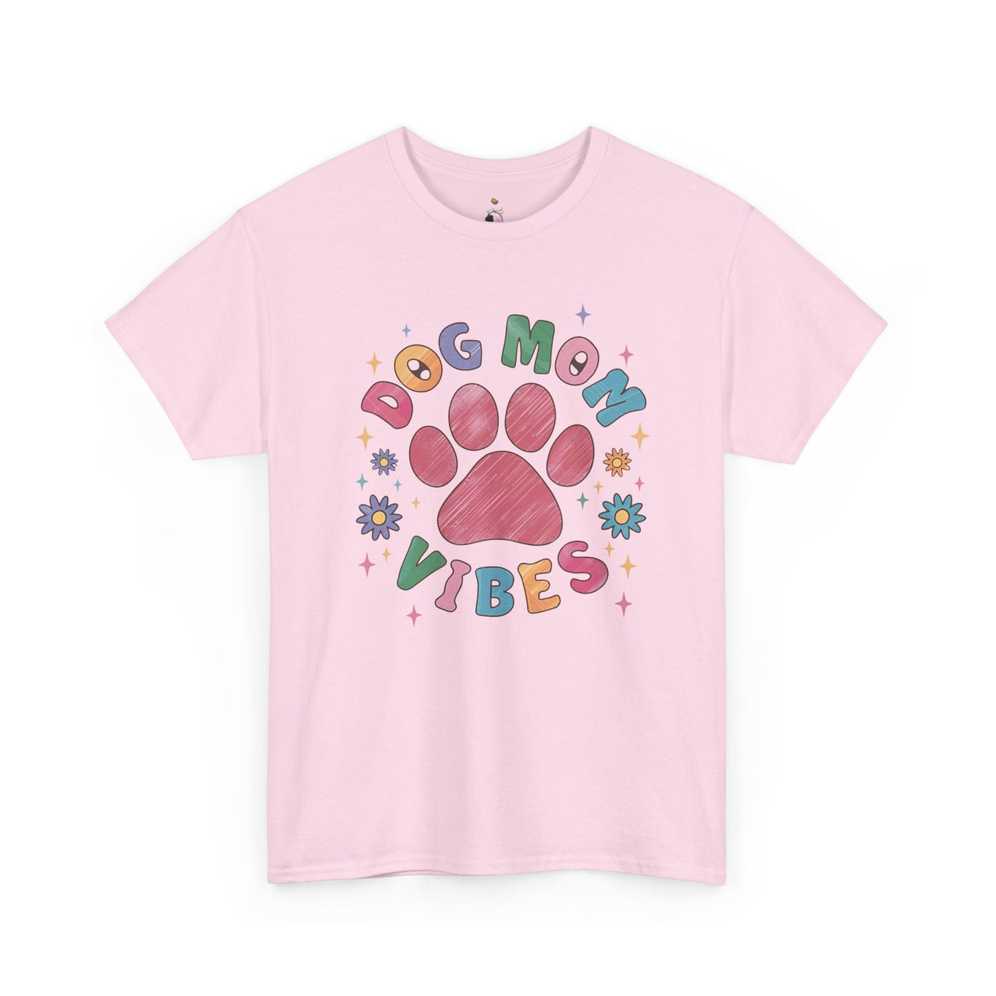 Dog Mom Vibes - Unisex Heavy Cotton Tee