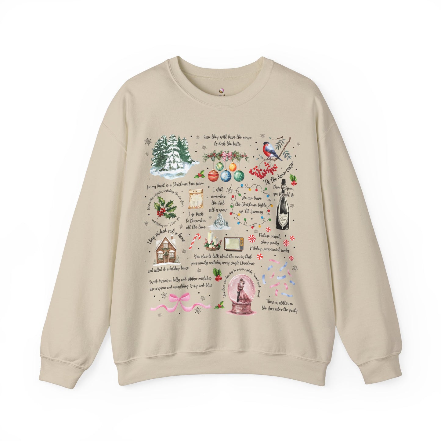 Christmas Taylor - Crewneck Christmas Sweatshirt