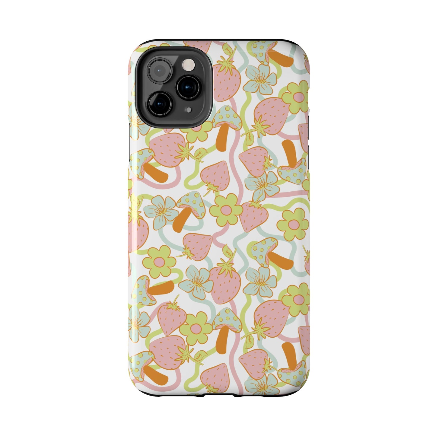 Strawberry Shrooms - Tough Phone Cases