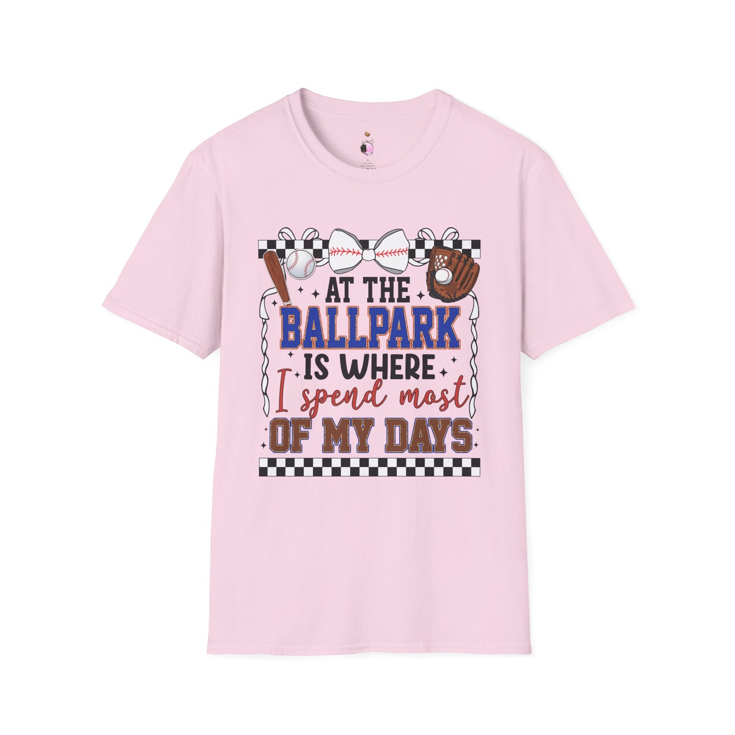 At The Ballpark - Unisex Softstyle T-Shirt