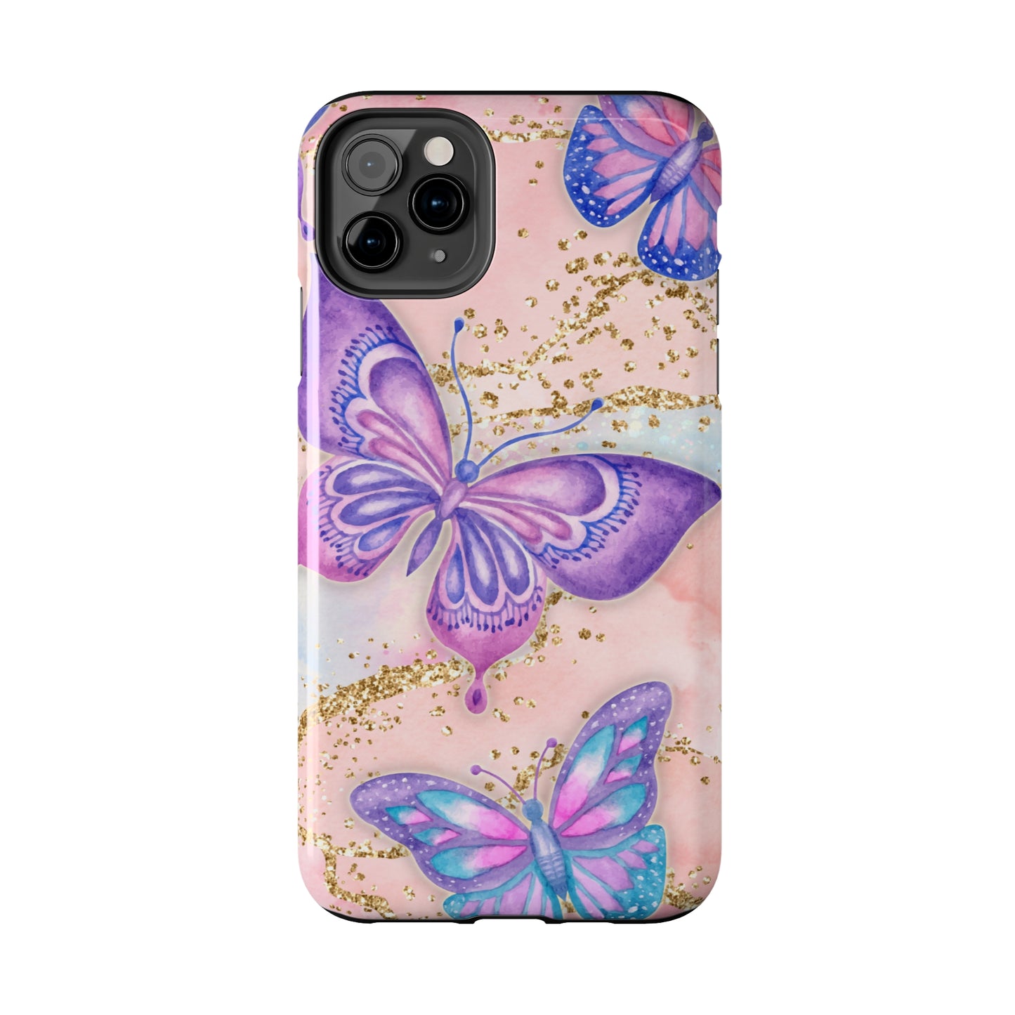 Marble Butterfly - Tough Phone Cases