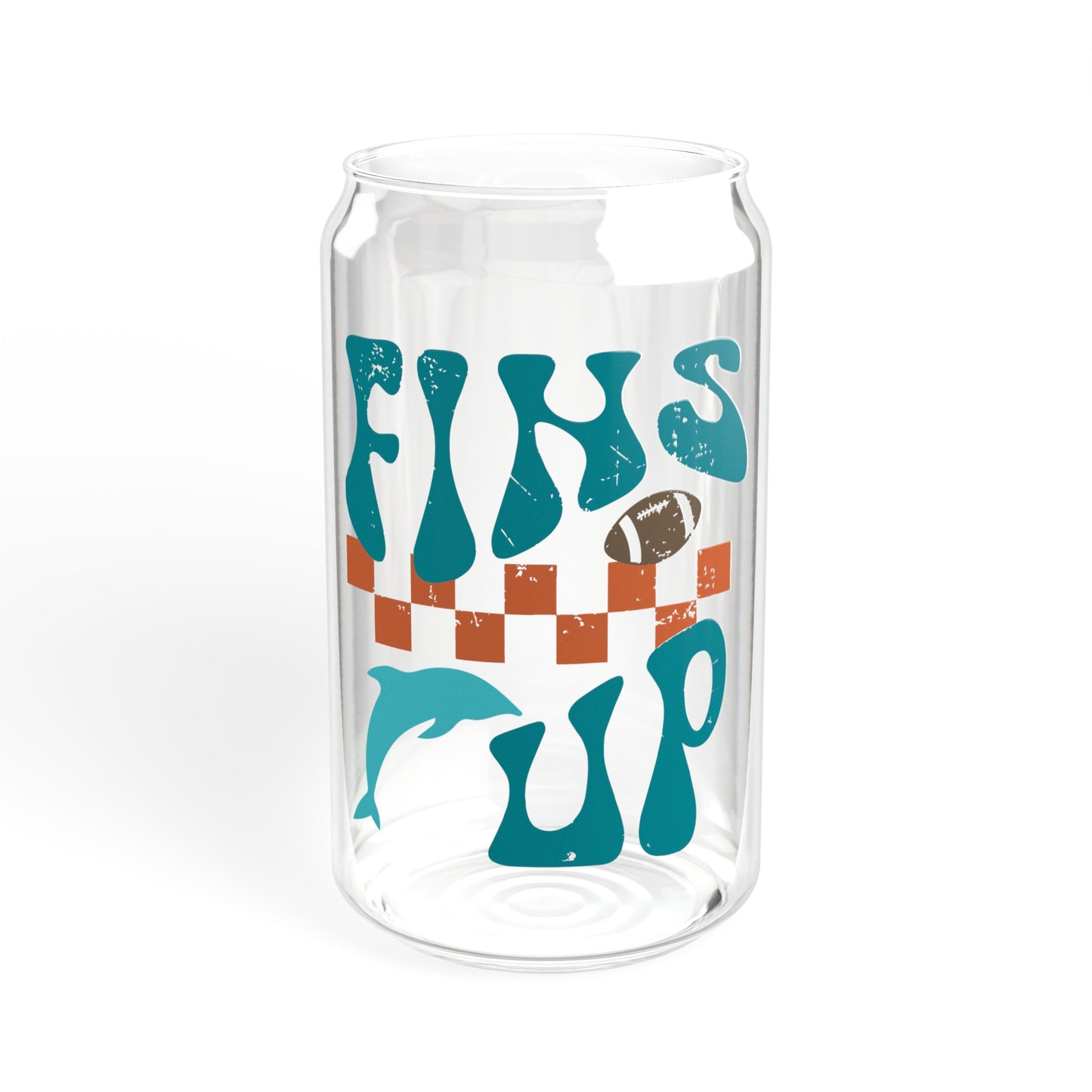 Fins Up - Sipper Glass, 16oz