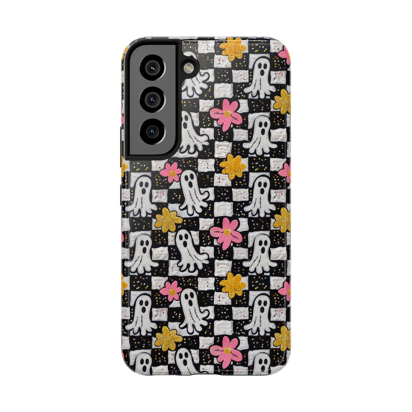 Checkered Halloween -  Tough Phone Cases