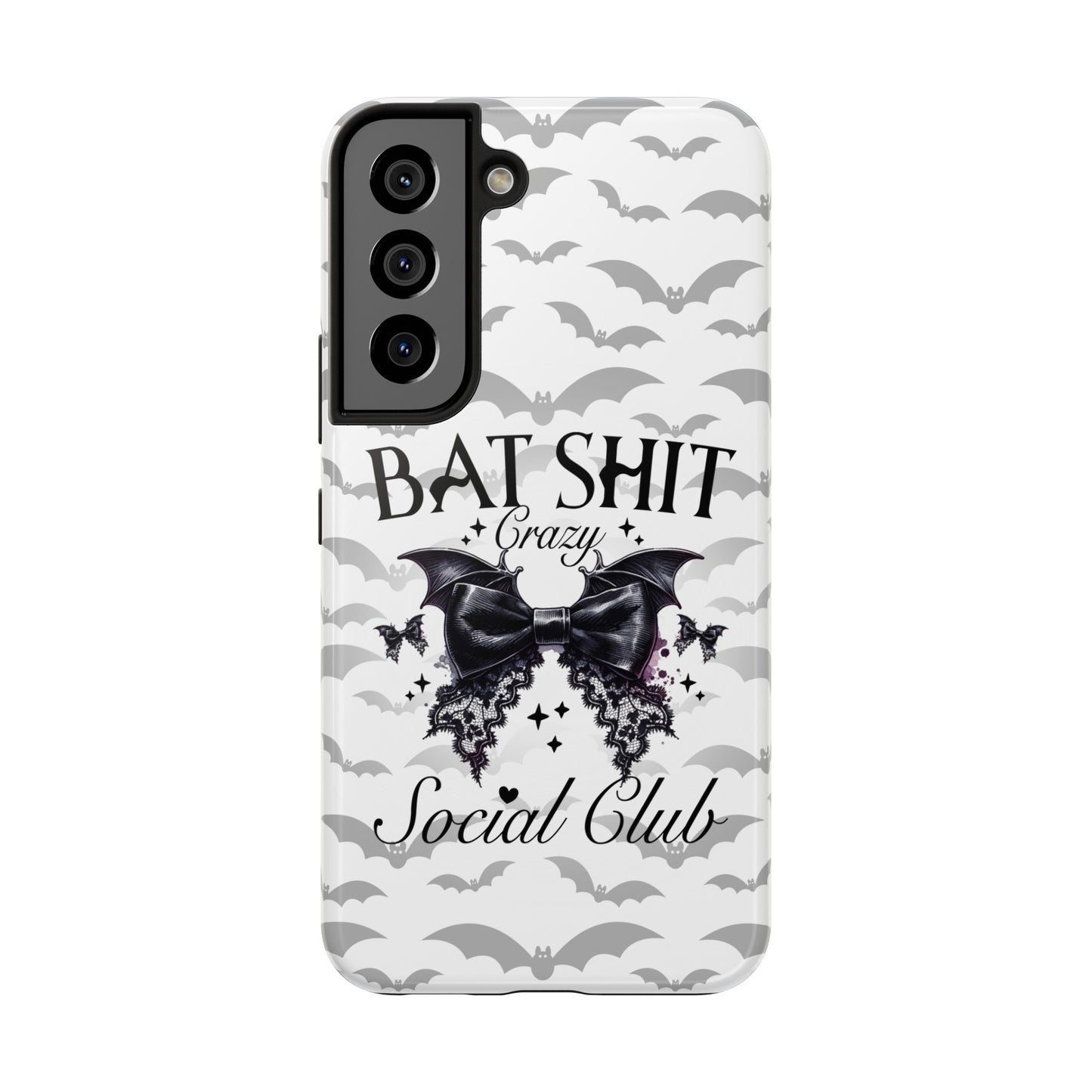 Bat Shit Crazy Social Club - Tough Phone Cases